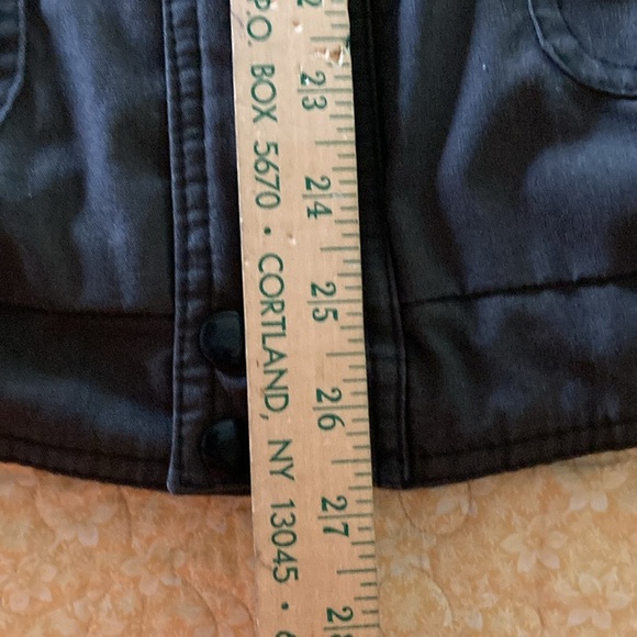 Eagles Ridge Outfitters mens 1X canvas gray vest, red black flannel lining - Picture 10 of 10